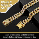 Dog Necklace Metal Cat Chain Pet Crystal Collar Jewelry Accessories For Small Medium Large Dogs Cats
