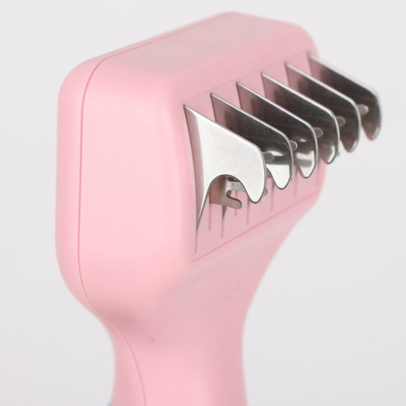 Dog Comb Stainless Steel Knot Knife Cat Brush Massage Dog Brush Pet Grooming Dogs Hair Knife Comb Cleaning Tools Pet Supplies