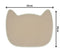 Pet Cat Litter Mat Non Slip Pet Accessories for Cats Mat For Cat Floor Mat For Pets Cats Toilet Anti Skidding Pet Food Mat