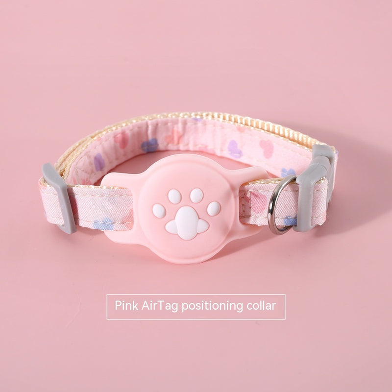 Pet Positioning Anti-lost Tracking Collar Hand Holding Rope