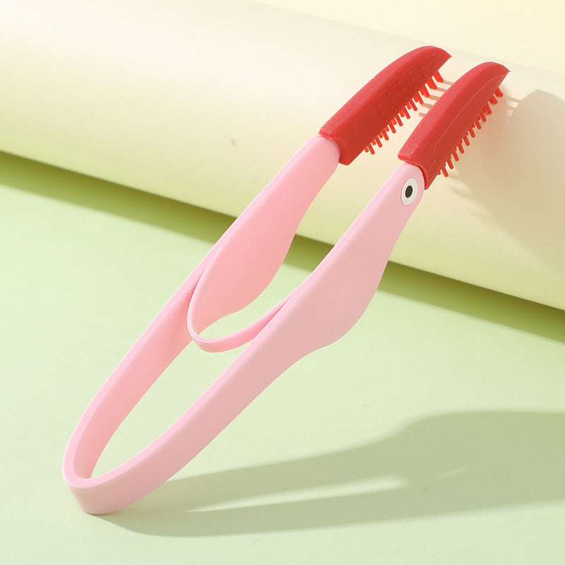 Pet Tear Marks Brush Pet Tear Marks Brush Cat Dog Eye Excrement Brush Soft Washable Pet Combing Brush With Handle Tear Comb Tear Stain Remover Comb Pet Grooming Tools