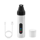 Electric Dog Nail Clippers Grinders Rechargeable USB Charging Pet Quiet Cat Paws Nail Grooming Trimmer Tools