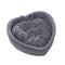 Heart Shape Soft Cozy Cat Pet Bed For Large Small Puppy Dog Cute Warm Cushion Litter Nest Basket Kennel Kitten House Accessories