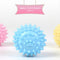 Dog Chewing Toy Interactive Rubber Ball For Small Large Dog Cat Pet Tooth Cleaning Indestructible Footprint Ball Pet Accessories