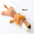 Plush Cartoon Puppy Dog Toy Pet Dog Chew Squeak Toys For Small Dogs Teeth Grinding Pet Products Dog Accessories