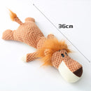 Plush Cartoon Puppy Dog Toy Pet Dog Chew Squeak Toys For Small Dogs Teeth Grinding Pet Products Dog Accessories