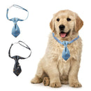Designer Dog Collar For Small Medium Dogs Long Tie Golden Star Fancy Neck Wear Adjustable Animal Decoration Pet Cat Accessories