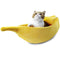 Soft Warm Banana Cat Bed House, Large Christmas Cat Cuddle Bed, Cute Pet Supplies For Cats Kittens Rabbit Small Dogs