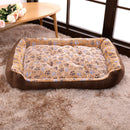 Pet Dog Beds Mats Soft Plush Warm Sofa Kennel Sleep Basket For Small Dogs Cat Cusion Puppy Cat Bed House Supplies