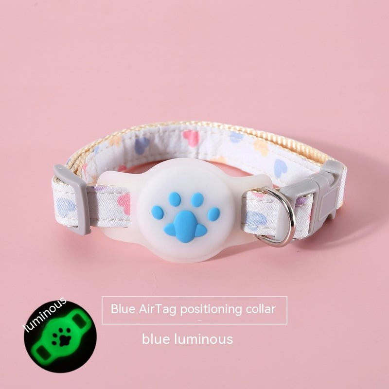 Pet Positioning Anti-lost Tracking Collar Hand Holding Rope