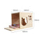 Pet Cat Climbing Frame Wall Type Solid Wood Wall Hanging Platform Ladder Pets Accessories