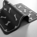 Pet Feeding Mat-Absorbent Dog Mat For Food And Water Bowl-No Stains Easy Clean Dog Food Mat-Quick Dry Dog Water Dispenser Mat-Puppy Supplies Dog Stuff-Dog Accessories Dog Water Bowl Mat