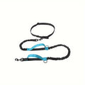 Hands-Free Dog Leash For Running & Walking - Durable Nylon, Adjustable Waist Belt, Ideal For Active Pets