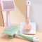 Self Cleaning Slicker Brush For Dogs, Cats Pets-One Click Cleaning Function-Gentle Effective Cat, Pet Dog Hair Remover-Dog Grooming Accessories For Small, Medium Large Dogs