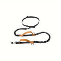 Hands-Free Dog Leash For Running & Walking - Durable Nylon, Adjustable Waist Belt, Ideal For Active Pets